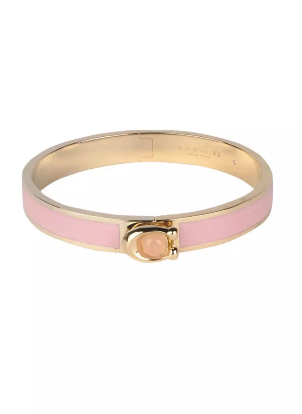 Bracciale donna Coach New York colore rosa oro