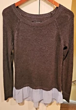 American Eagal Outfitters Women's Gray Sweater XS/TP