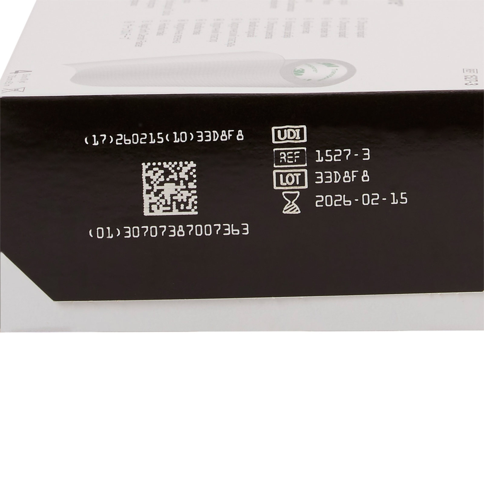 3M Transpore Medical Tape 3" x 10 Yd 1527-3  1 Box 4 Rolls/Box