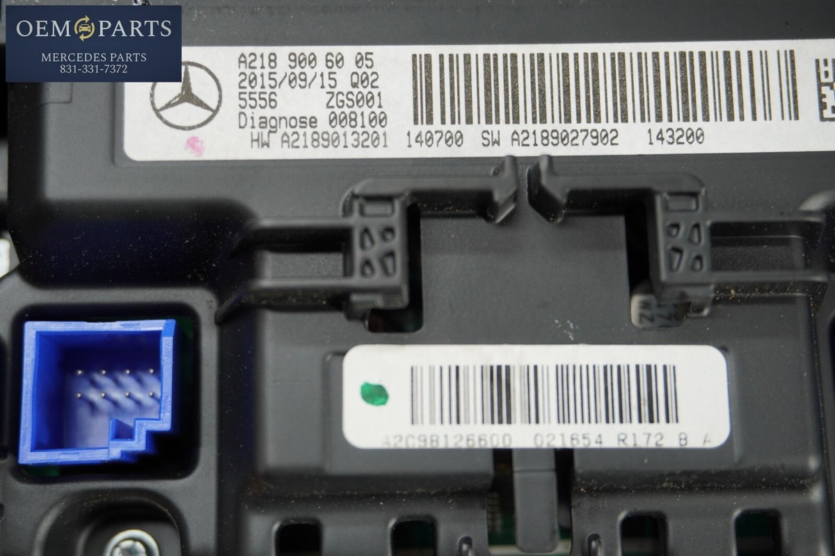 Navigation Multifunction Display Screen Mercedes W218 Cls400 Cls63
