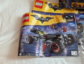 LEGO Batman Movie BATMOBILE 70905 Set, Complete w/Box, One Bag Still Sealed