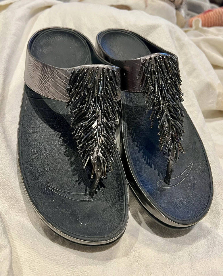 Fit Flop Size 11 Cha Cha Nimbus Silver Foto 2 de 4