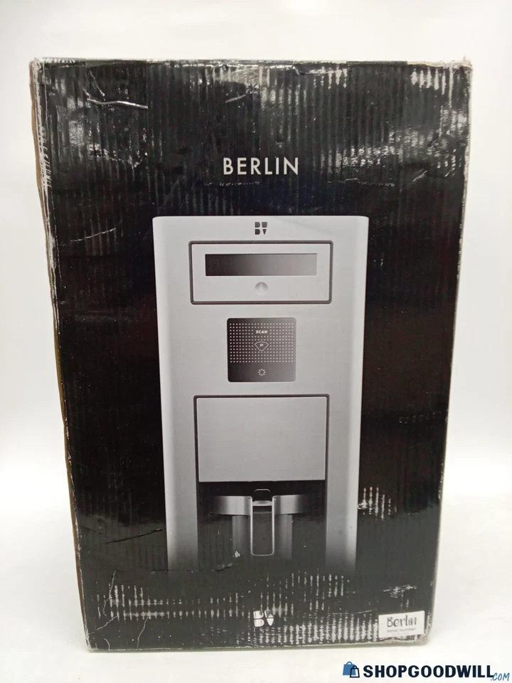 Máquina de café Bonaverde tostada-molida-preparada, blanca con detalles verdes Foto 3 de 4