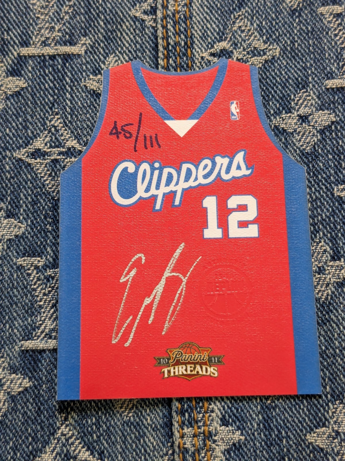 2010 Panini Threads Die Cut Jersey Eric Bledsoe On Card Auto 45/111 eBay