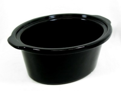 Genuine Hamilton Beach Slow Cooker 33167 Crock Pot Liner Black Oval 6-Quart