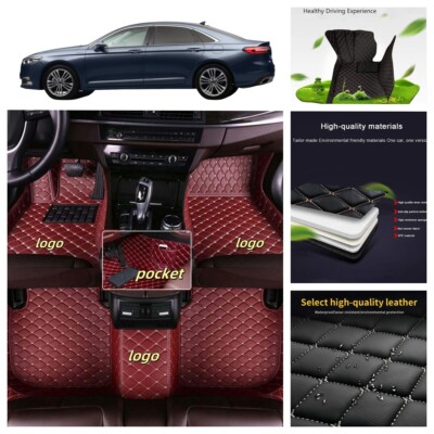 For Ford All Models Car Floor Mats Carpets Luxury Custom Auto Liners Waterproof