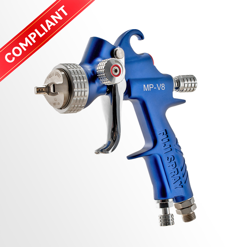 FUJI MP-V8™ MID-PRESSURE CLEARCOAT SPRAY GUN 1.3mm + 600ml Hard Cup - Picture 4 of 4