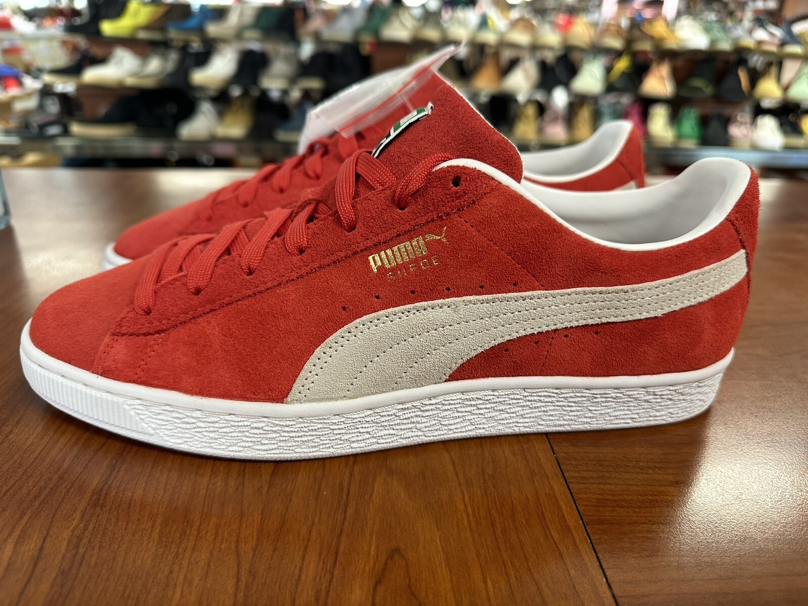 PUMA Suede Classic XXI Red White 37491502 Men's Size 7.513 CHOOSE