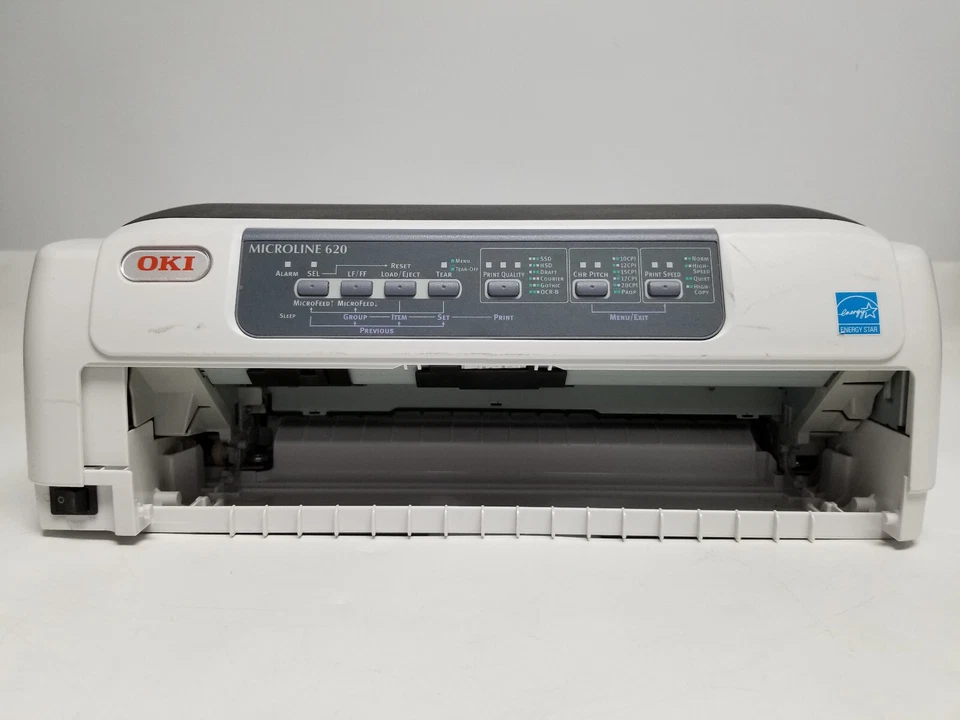 OKI Microline 620 Dot Matrix Printer Parts (Prints No Good, No Trays & Roller) - Image 4 of 4