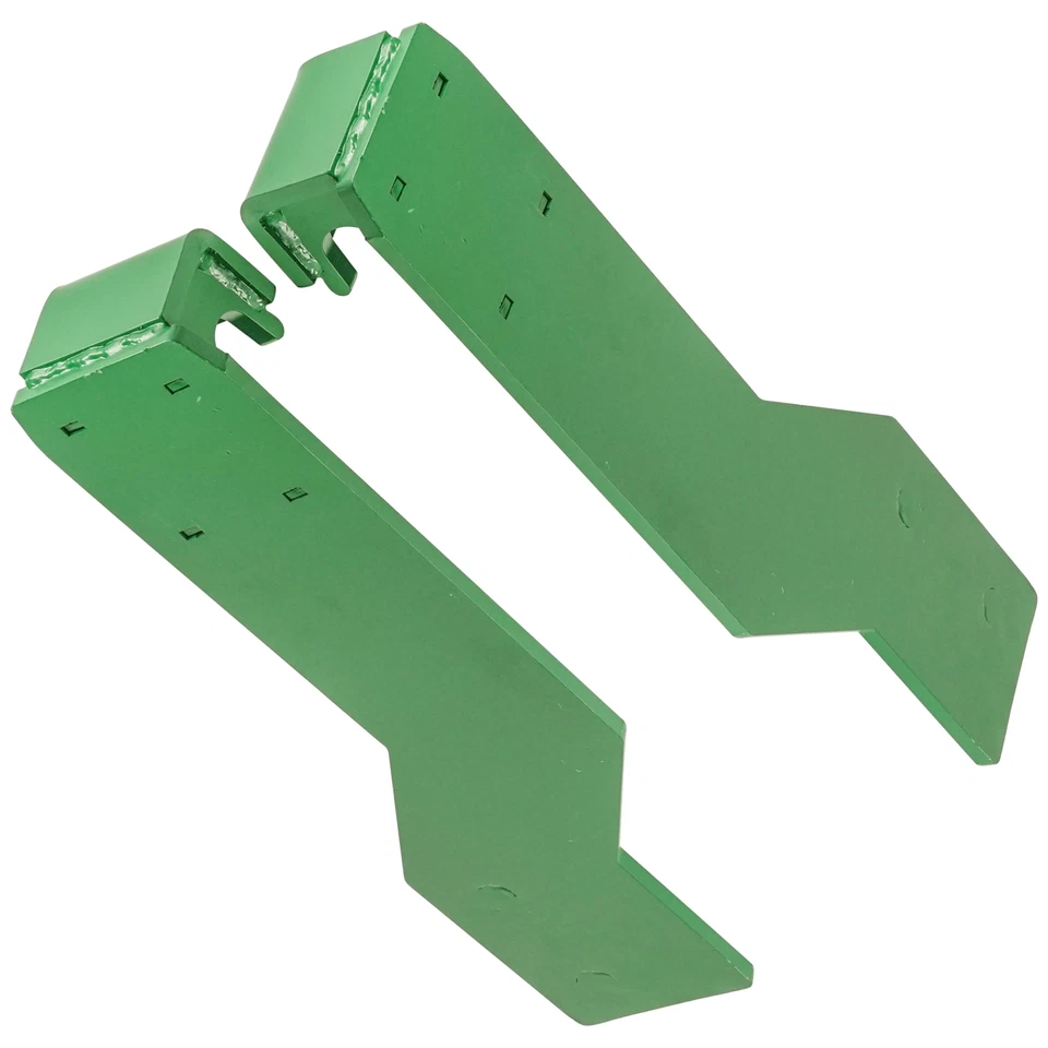 Caltric Mounting Brackets For John Deere Tractor Loader Quick Tach Weld On - Image 3 of 4