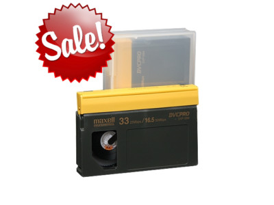 Maxell DVCPRO DVP-33M Digital Video Cassettes