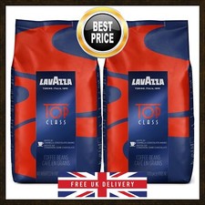 2x Lavazza Top Class Coffee Beans 1kg | Whole Bean | Light Roast | Whole Bean 17.48 per kilo