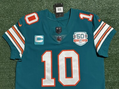 Authentic Tyreek Hill Miami Dolphins Color Rush Nike Vapor Elite