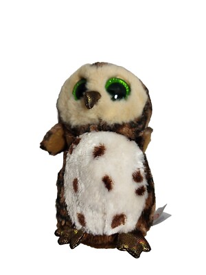 Pre-owned TySilk Sammy the Owl 6'' Plush Toy