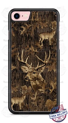 White-tailed Deer in Woods Hunting Phone Case For iPhone 13 Samsung s22 Google 4