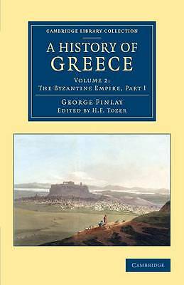 A History of Greece Finlay Tozer Paperback Cambridge University Press Volume 2