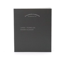 A. Lange & Sohne Instructions Manual for lange 1 Tourbillon Perpetual Calendar
