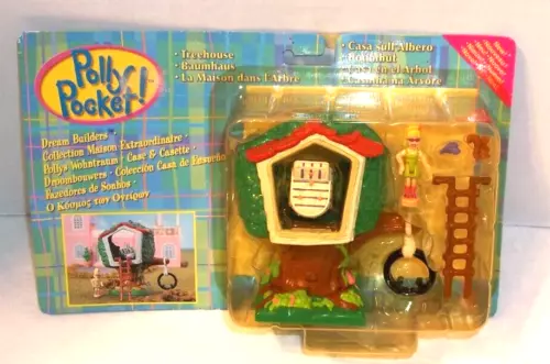 1999 Polly Pocket Dream Builders  "TREEHOUSE"    MOC   Hard to find