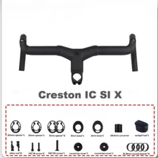 Road Bicycle Handlebar Full Internal Cable Routing Carbon Integrated Drop Bar