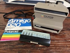 Vintage Polaroid 620 Instant Camera with manual