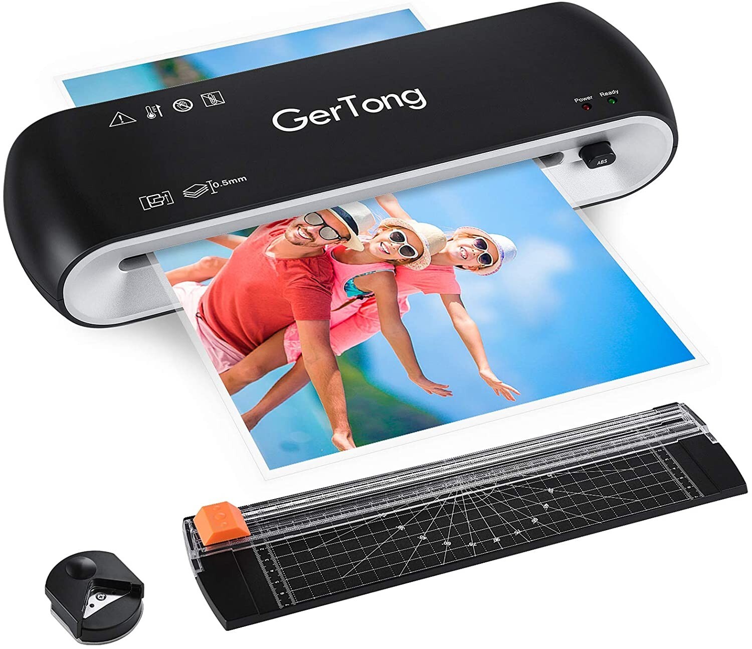 9 inch Thermal A4 4 in 1 Laminator with Laminating Sheets for Home Office School-image