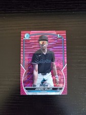 Janero Miller - 2023 Bowman Chrome 1st Prospect - FUCHSIA VAPOR REFRACTOR /199