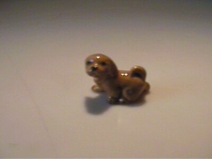 VINTAGE MINIATURE HAGEN RENAKER LHASA APSO PUPPY DOG 🐶