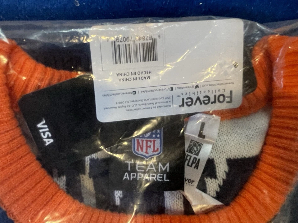 Свитер коллекционный Peyton Manning Forever в заводской упаковке новое состояние товара размер L - Изображение 2 из 3