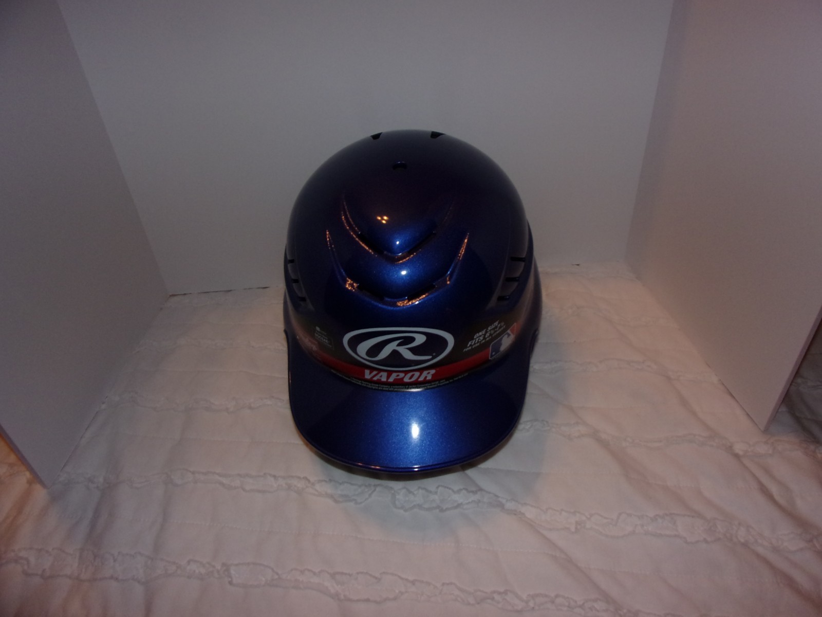 Rawlings Vapor Blue Baseball, Softball Batters Helmet One Size Fits 6.5