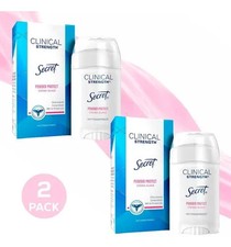 2 pk   Secret Antitranspirante Secret Clinical Strength 45g each