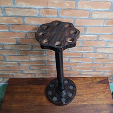 Wooden Walking Stick Stand Cane Holder Rack for 8 Cane Rustic Umbrella Rack Stan