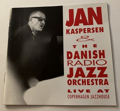 JAN KASPERSEN & DANISH RADIO JAZZ ORCHESTRA Live Copenhagen Jazzhouse CD (1996)
