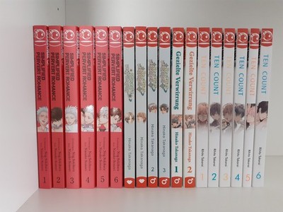 Simplified Pervert Romance Gezieltes Verlangen Ten Count Manga Set Boys Love BL 