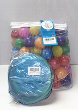 Ball Pit and Plastic Balls 100 Pcs Set for Kids