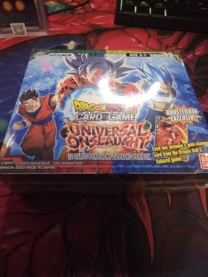 Dragonball Super TCG: Universal Onslaught Booster Box (Factory Sealed) MINT  | eBay