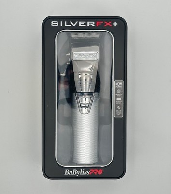 BaByliss PRO SilverFX+ Cordless Lithium-Ion Clipper FX870NS New Open Box