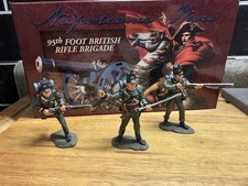 w. britain napoleonic wars 95th foot british rifle brigade 17256 MIB Retired