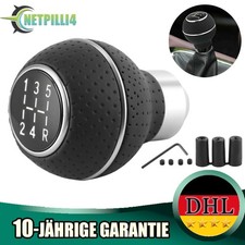 Schaltknauf 5 Gang Universal Schaltknüppel Schalthebel mit 3 Adaptern 8/10/12mm