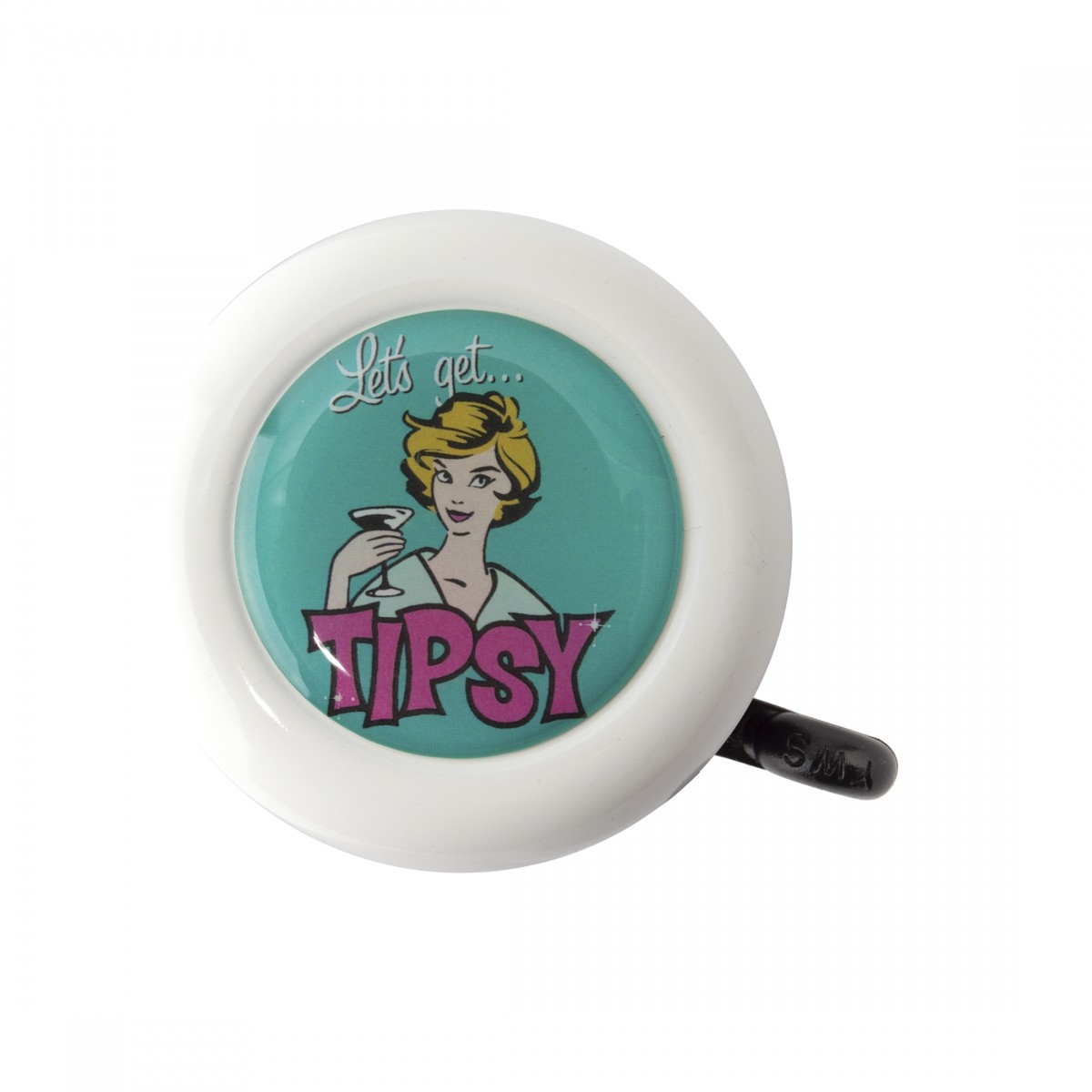 Cruiser Candy Tipsy White Lever Handlebar Bell - Universal Bolt-On Bike 4390₽