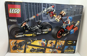 Lego DC Comics Super Heroes- Batman: Gotham City Cycle Chase 76053- New/retired
