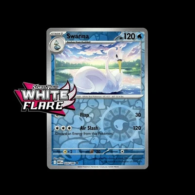 swanna full art pokemon card - 047/196 - Lost Origin Colorless Feather Slice (70+) You may discard a card from your hand Swanna Cards | Dex -