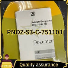 PNOZ S3 C 24VDC 2N/O 751103 1PC NEW Pilz Safety Relay #Q8248 ZX Fast Ship