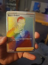 Pokémon TCG Boss's Orders Full Art Rainbow Holo Trainer Rebel Clash #200/192 on eBay