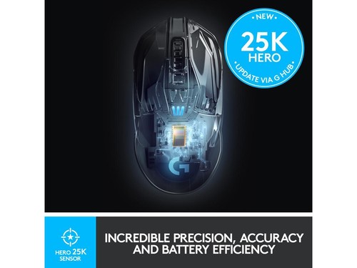 Logitech G903 LIGHTSPEED Wireless Gaming Mouse W/ Hero 25K Sensor, PowerPlay - Picture 3 of 5