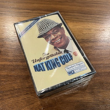 Nat King Cole - The Unforgettable Nat King Cole Sealed Cassette 1979