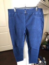 Women's Terra  Sky Dark Rinse Ankle Jeans - Size 2X