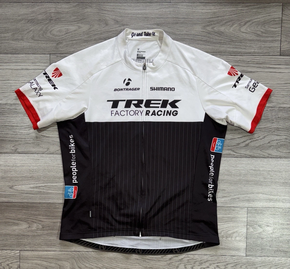 Trek Factory Racing Team Cycling Jersey XXL Men Bontrager Shimano