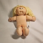 Vntg 1998 Cabbage Patch Kids Doll Blonde Hair  Green Eyes 15 Yr Anniversary