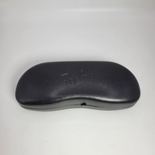 Ray Ban Universal Black Medium Hard Case for Sunglasses w/ Cleaning Cloth