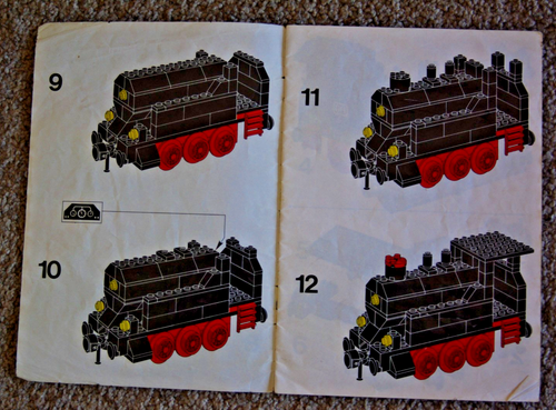 Lego Set 7710 Sticker sheet 191888 part instructions Train Push Along. stickers - Picture 2 of 3